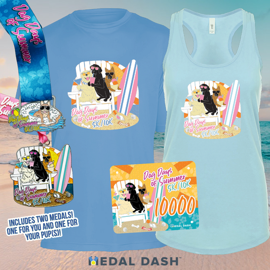 Dog Days of Summer 5K/10K Race Swag