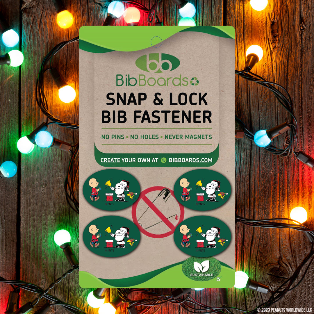 Un bavoir de Noël Snoopy