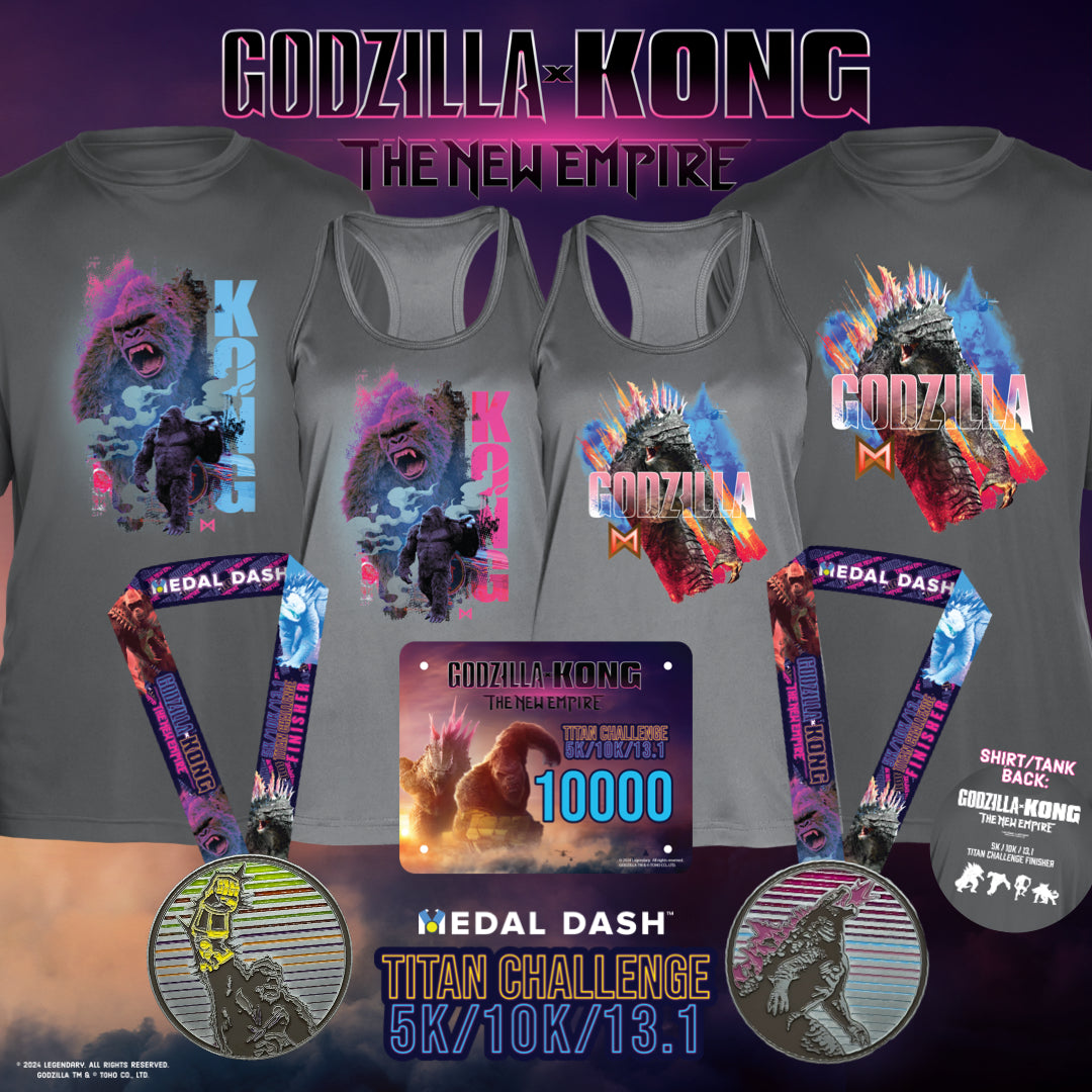 Godzilla X Kong: The Titan Challenge 5K/10K/13.1