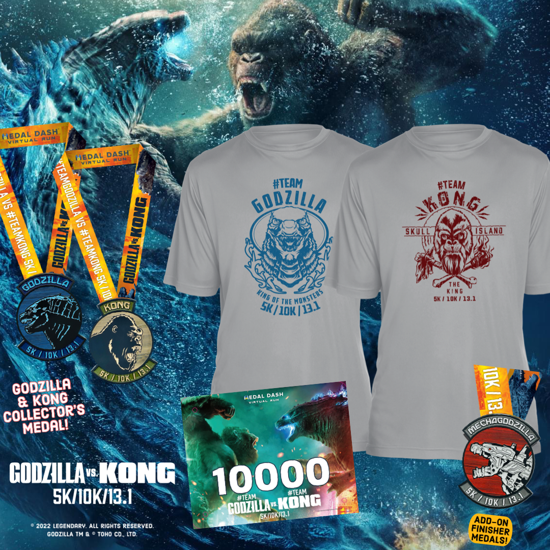 Godzilla vs. Kong 5K/10K/13.1