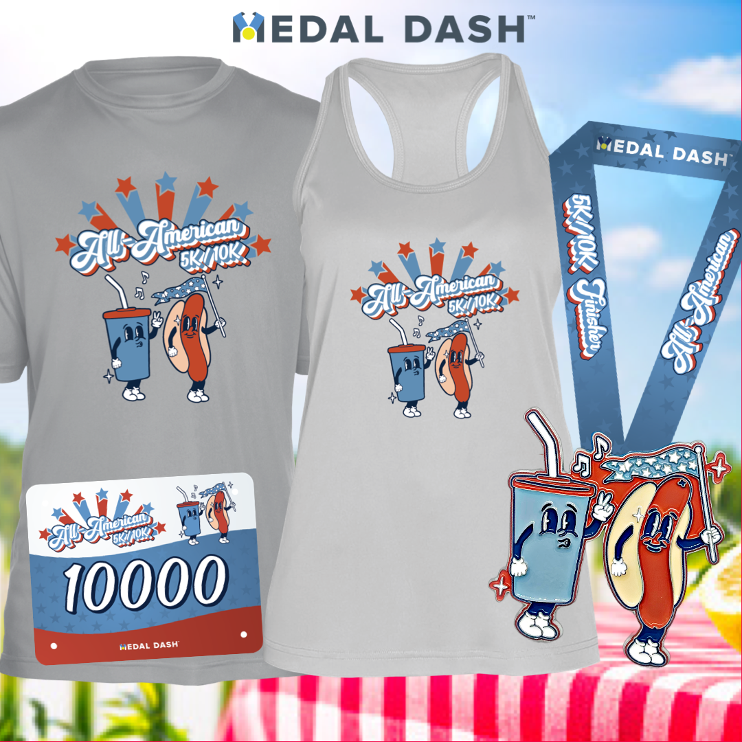 Summer Event Launch #3: All-American 5K / 10K - Medal Dash