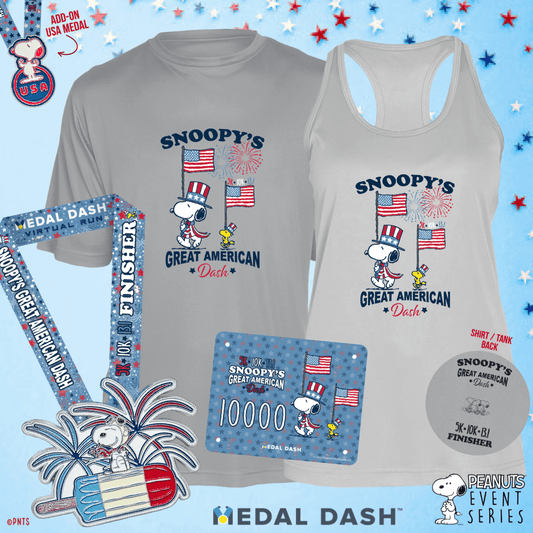 Summer Event Launch #4: Snoopy's Great American Dash 5K / 10K - Medal Dash