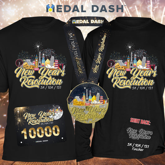 2025 New Year's Resolution 5K/10K/13.1