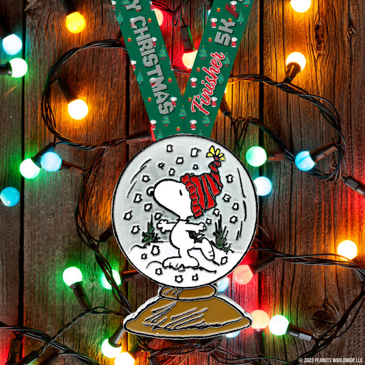 A Snoopy Christmas 5K/10K/13.1: Add-On Finisher Medal