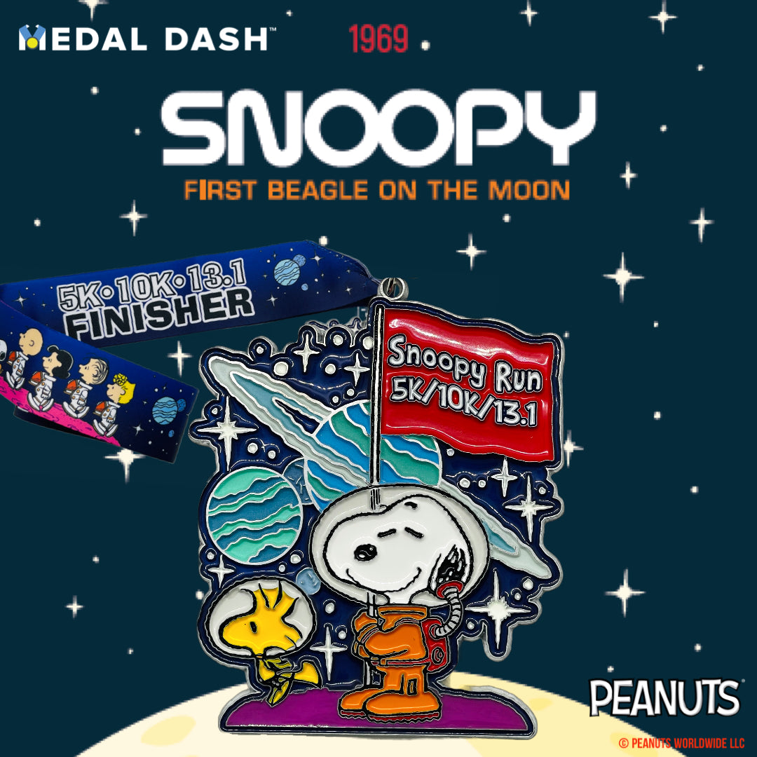 Snoopy Run 5K/10K/13.1: Vol. #2 Finisher Medal