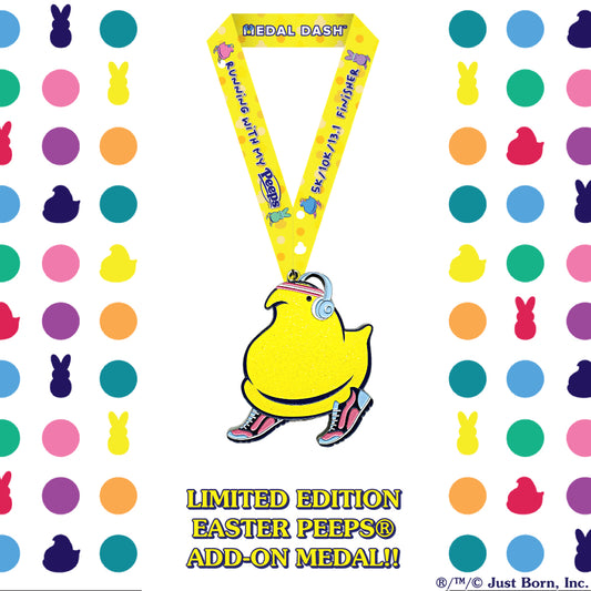 Running With My PEEPS® 5K/10K/13.1: Add-On Finisher Medal
