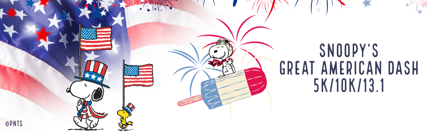 snoopy's great american dash 5k 10k 13.1