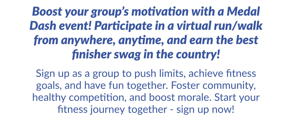 Virtual Running Groups – Medal Dash