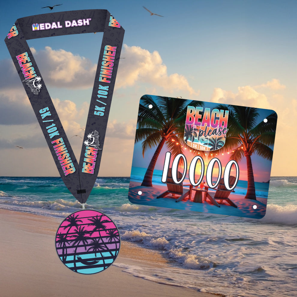 2nd Annual 'Beach Please 5K/10K' Medal Dash