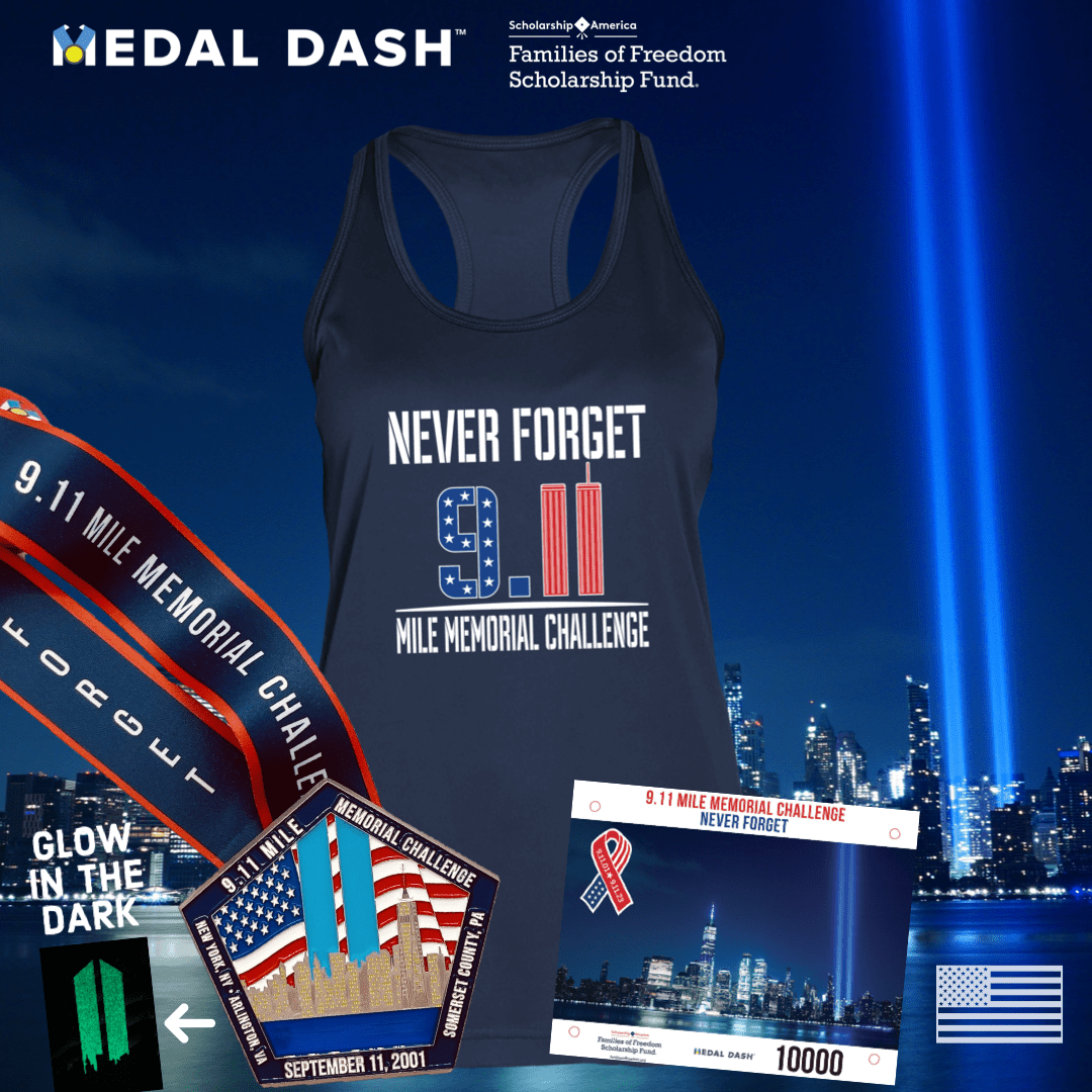 9.11 Mile Memorial Challenge - Medal Dash