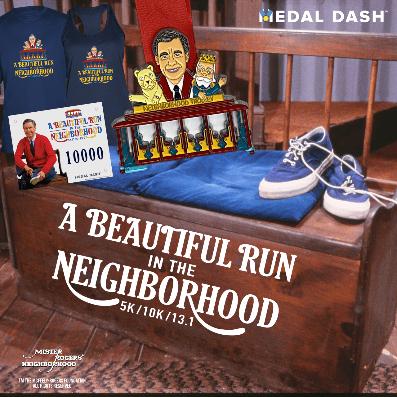 A Beautiful Run In the Neighborhood 5K/10K/13.1-Medal Dash