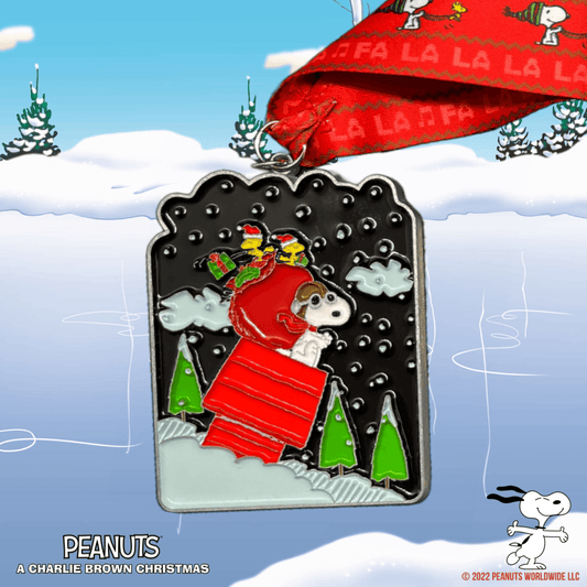 A Charlie Brown Christmas 5K/10K/13.1: Vol. #2 Add-On Finisher Medal-Medal Dash