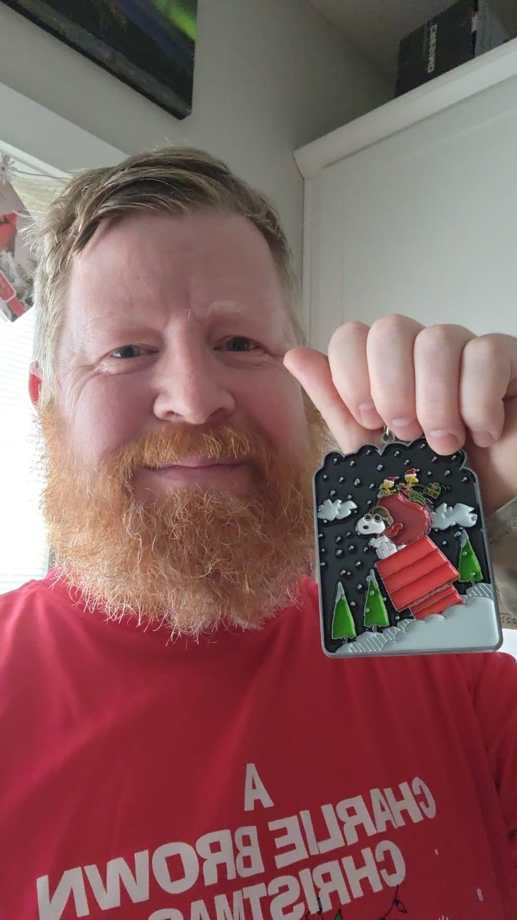 A Charlie Brown Christmas Finisher Medal Medal Dash