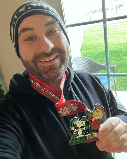 A Charlie Brown Christmas 5K/10K/13.1: Vol. #2 Finisher Medal-Medal Dash