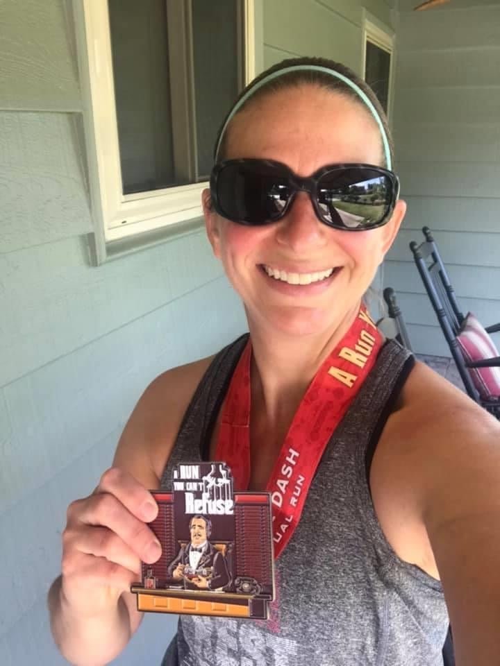 A Run You Can't Refuse 5K/10K/13.1: Finisher Medal-Medal Dash