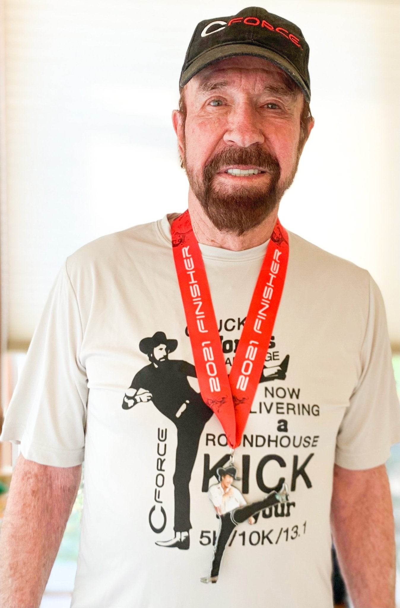 Chuck Norris Challenge 5K/10K/13.1: Finisher Medal-Medal Dash