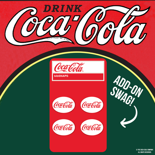 Coca-Cola: Add On Bib Snaps-Medal Dash