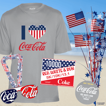 Coca-Cola: Red, White & Run 5K/10K/13.1-Medal Dash