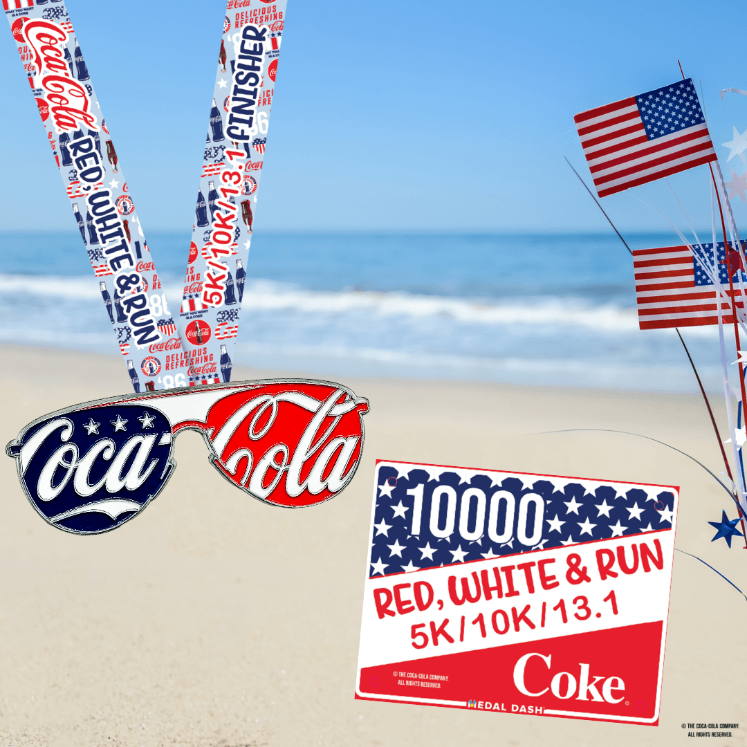 Coca-Cola: Red, White & Run 5K/10K/13.1-Medal Dash