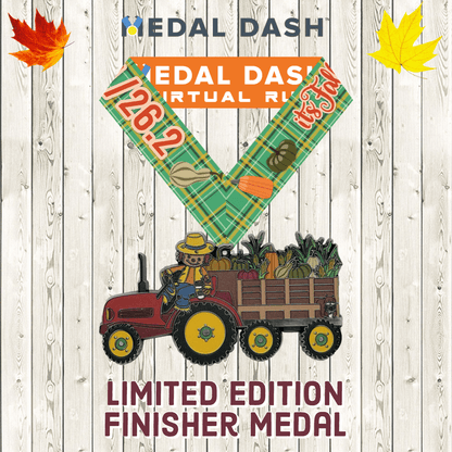 It's Fall Y'all 5K/10K/13.1: Vol. #3 Finisher Medal-Medal Dash