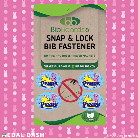 PEEPS® Bib Snaps-Medal Dash