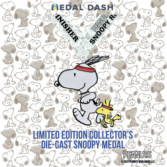 Snoopy Run 5K/10K/13.1: Vol. #1 Finisher Medal-Medal Dash