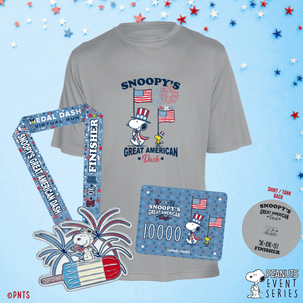 Snoopy's Great American Dash 5K/10K/13.1-Medal Dash