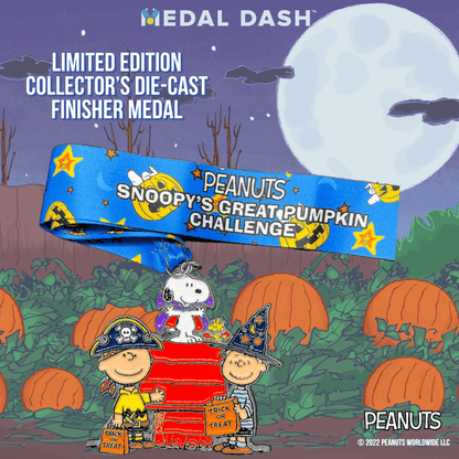 Snoopy's Great Pumpkin Challenge: Vol. #1 Finisher Medal-Medal Dash