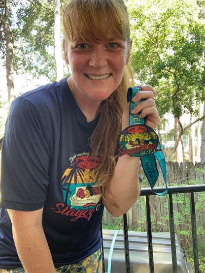 Staycation 5K/10K/13.1: Finisher Medal-Medal Dash